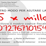 Associazione Amici del “Centro Dino Ferrari”, il tuo 5X1000 per la Ricerca